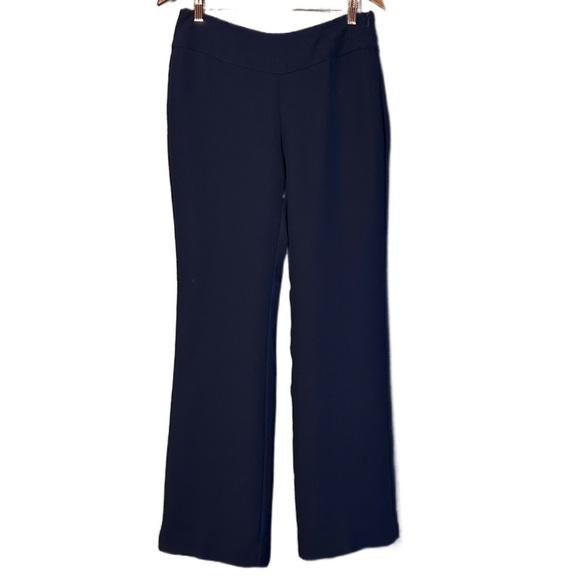NWT CAbi Factory PR Trouser Midnight in Paris Navy Blue Dress Pant Size 6 - Picture 1 of 16